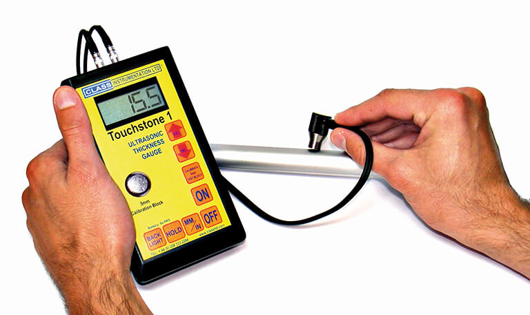 Touchstone 1 Ultrasonic Thickness Gauge Touchstone 1 Ultrasonic Thickness Gauge